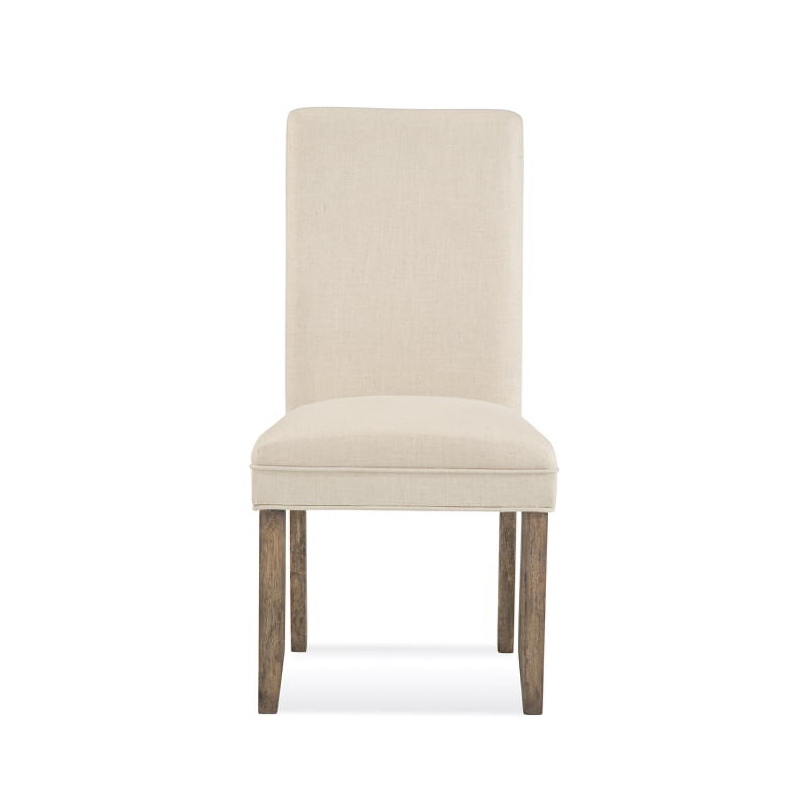 Bassett Mirror Colby Wood Parsons Dining Chair in Natural