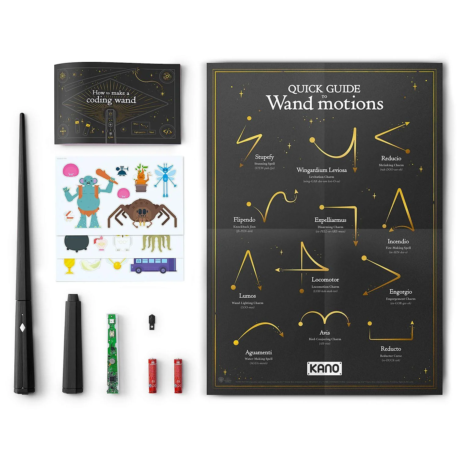 Harry Potter Kano Coding Kit – Build a wand. Learn to code. Make magic