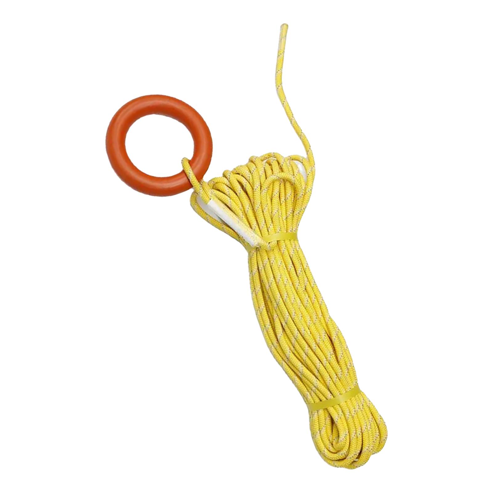 30M Water Floating Reflective Rope Lifeline for Ice Fishing Canoe