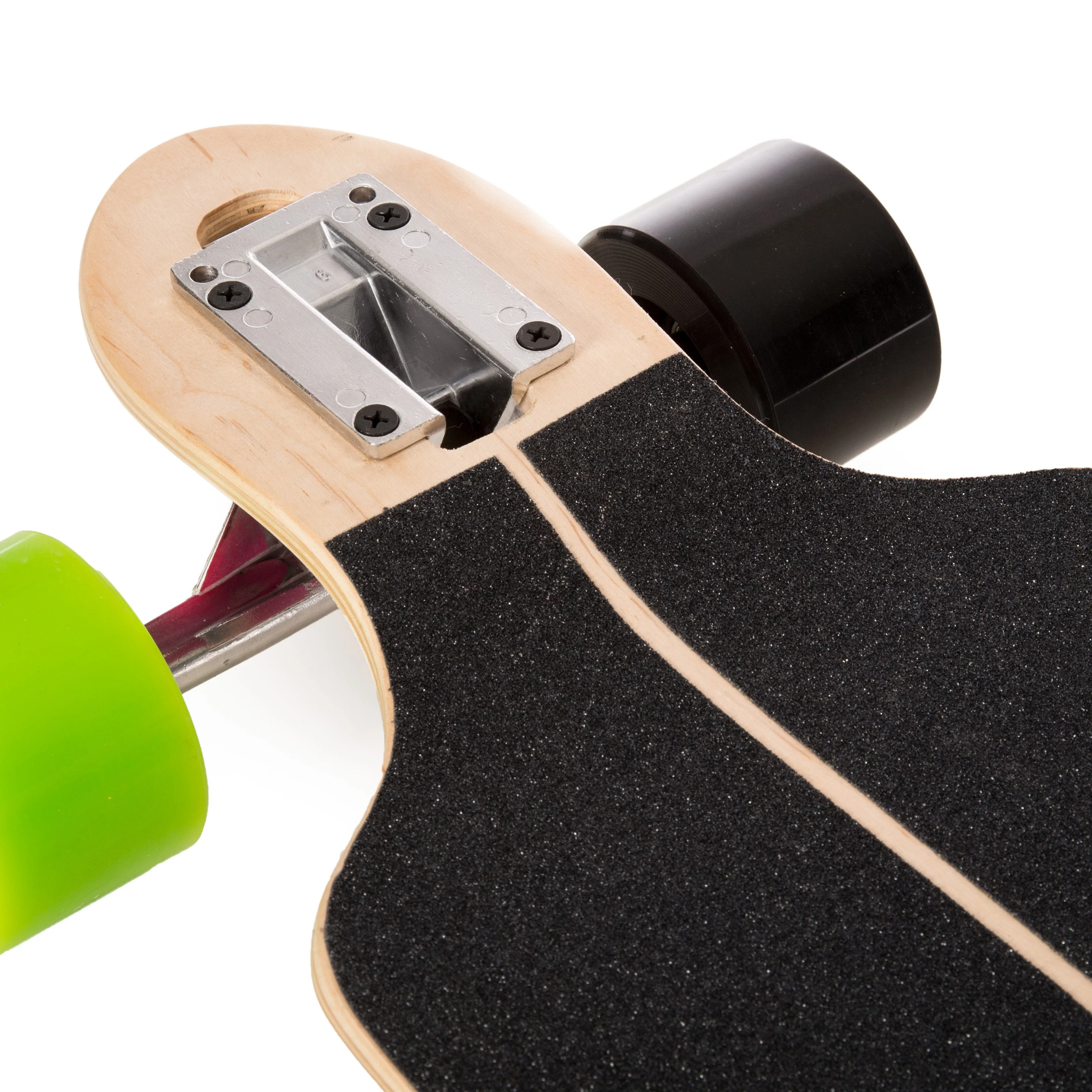 Punisher Skateboards Zombie 40 In. Longboard, Double Kick with Drop Down Deck and ABEC-9 Bearings