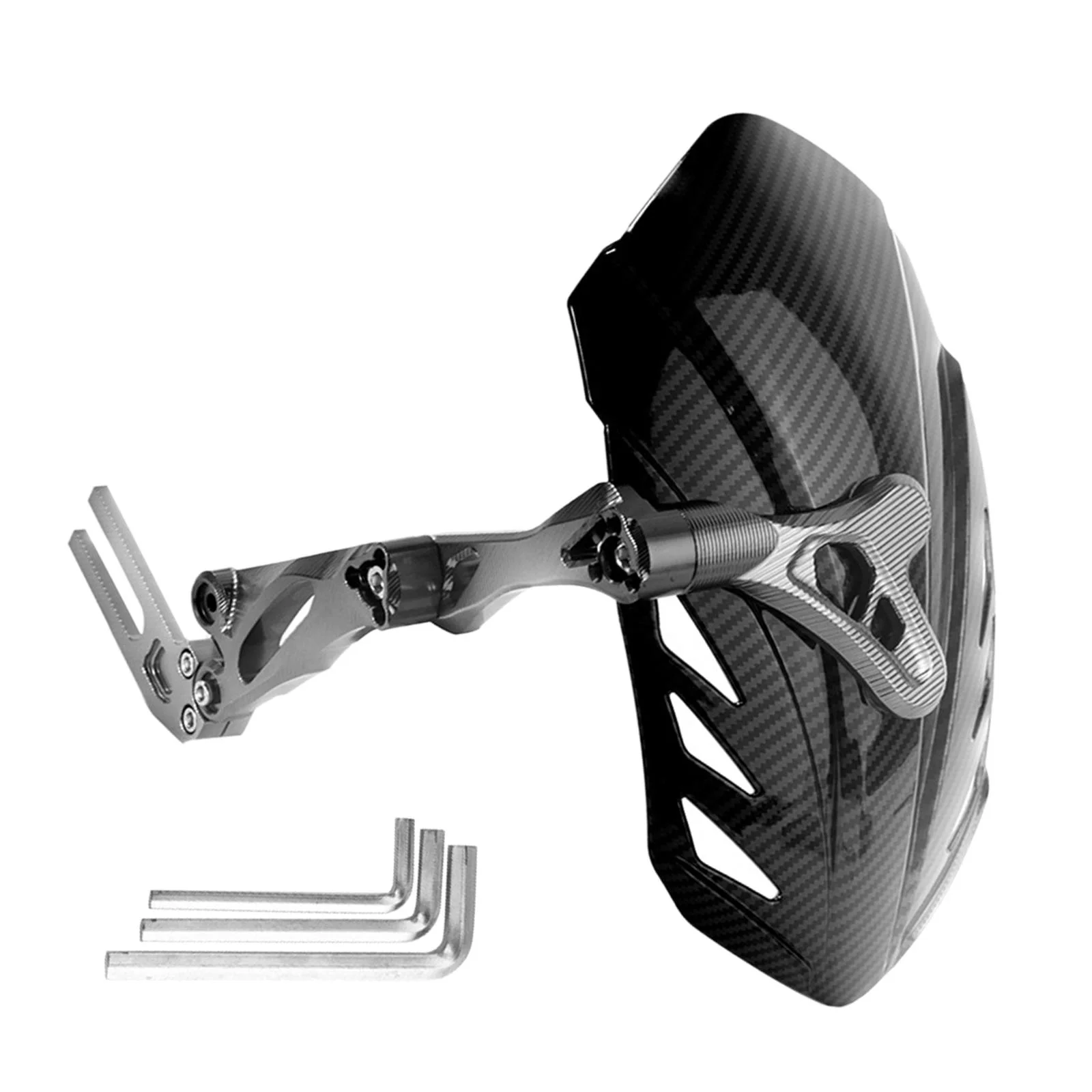 Motorcycle Rear Mudguard Adjustable CNC Aluminum Alloy Protector New Upgrade Mud Flap Guard ,