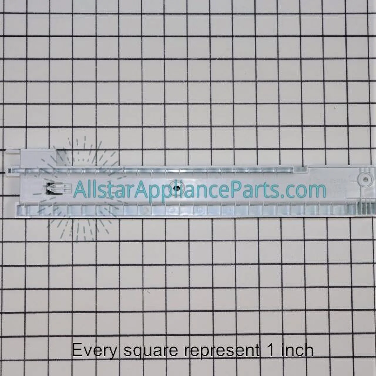 GE Refrigerator Drawer Slide Rail Left WR72X10268