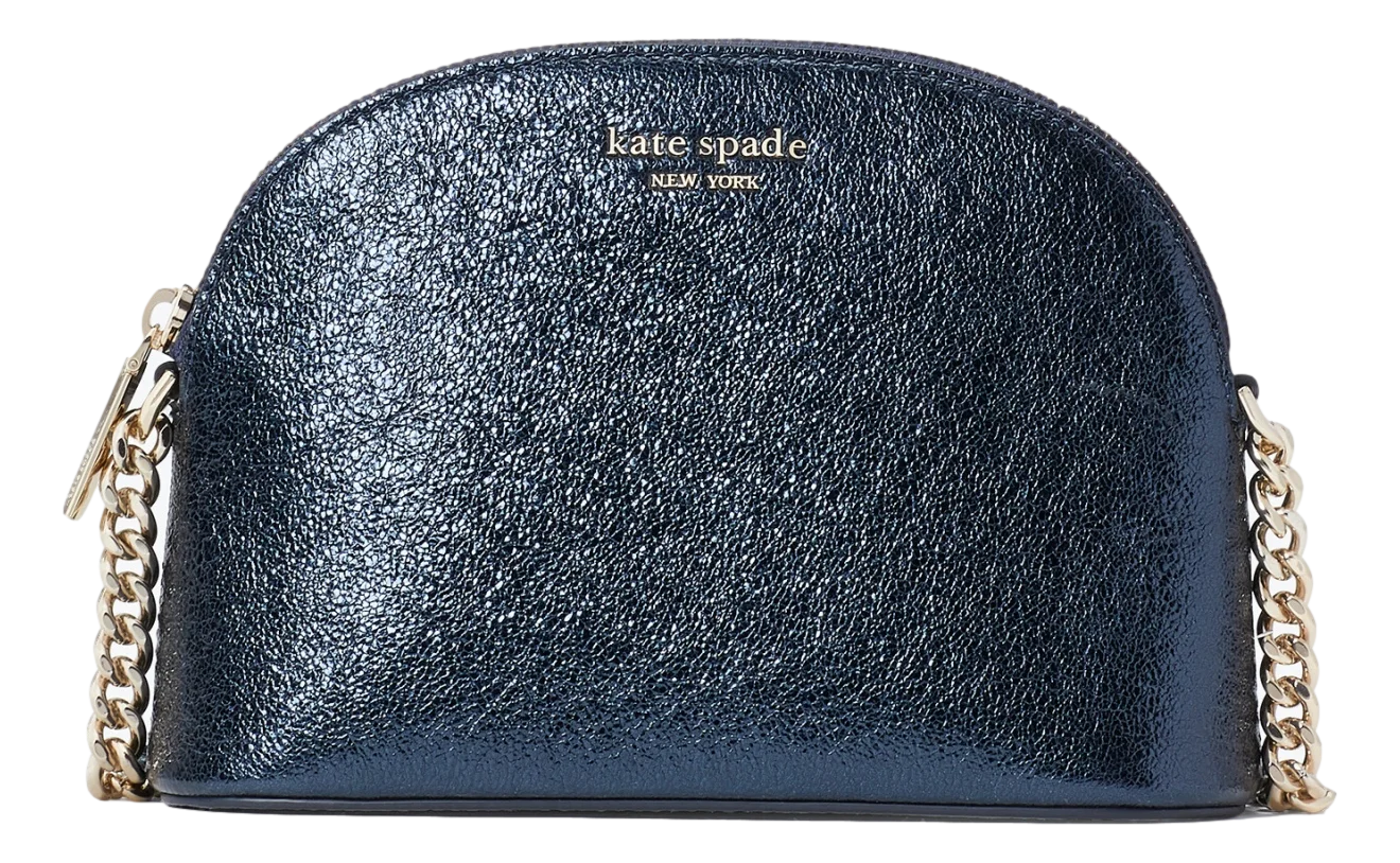 Kate Spade New York Spencer 3 Piece Metallic Glitter Crossbody Set in Metallic Night