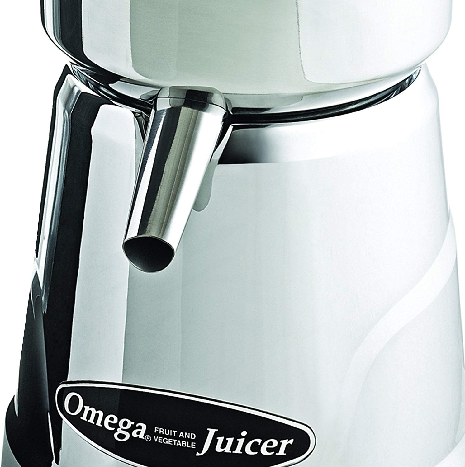 Omega Single Speed Citrus Juicer, in Chrome (C-20C)