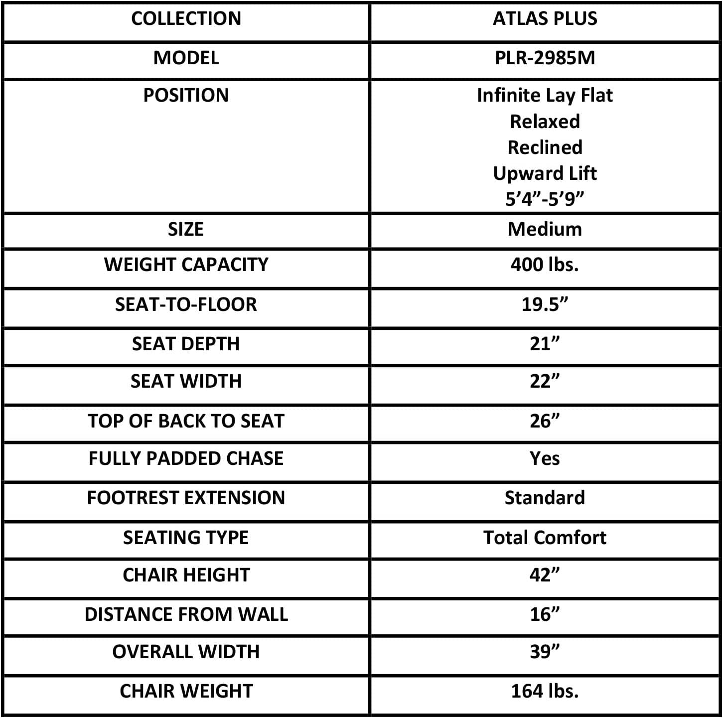 Pride Mobility VivaLift Atlas Plus PLR2985M Power Lift Recliner, Walnut, Medium