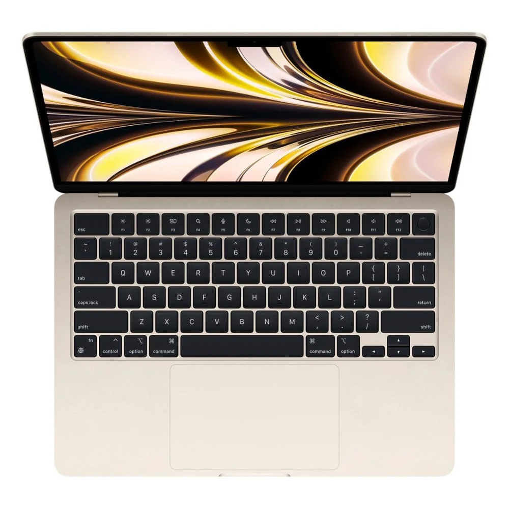 Restored Apple Macbook Air 13.6-inch (10GPU, Starlight) 3.5Ghz 8-Core M2 (2022) Laptop 256 GB Flash HD & 8GB RAM-Mac OS (Certified, 1 Yr Warranty) (Refurbished)