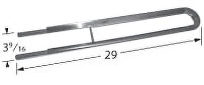 Charbroil Kenmore Coleman Gas Grill Precision Flame 8000 U Style Burner 29