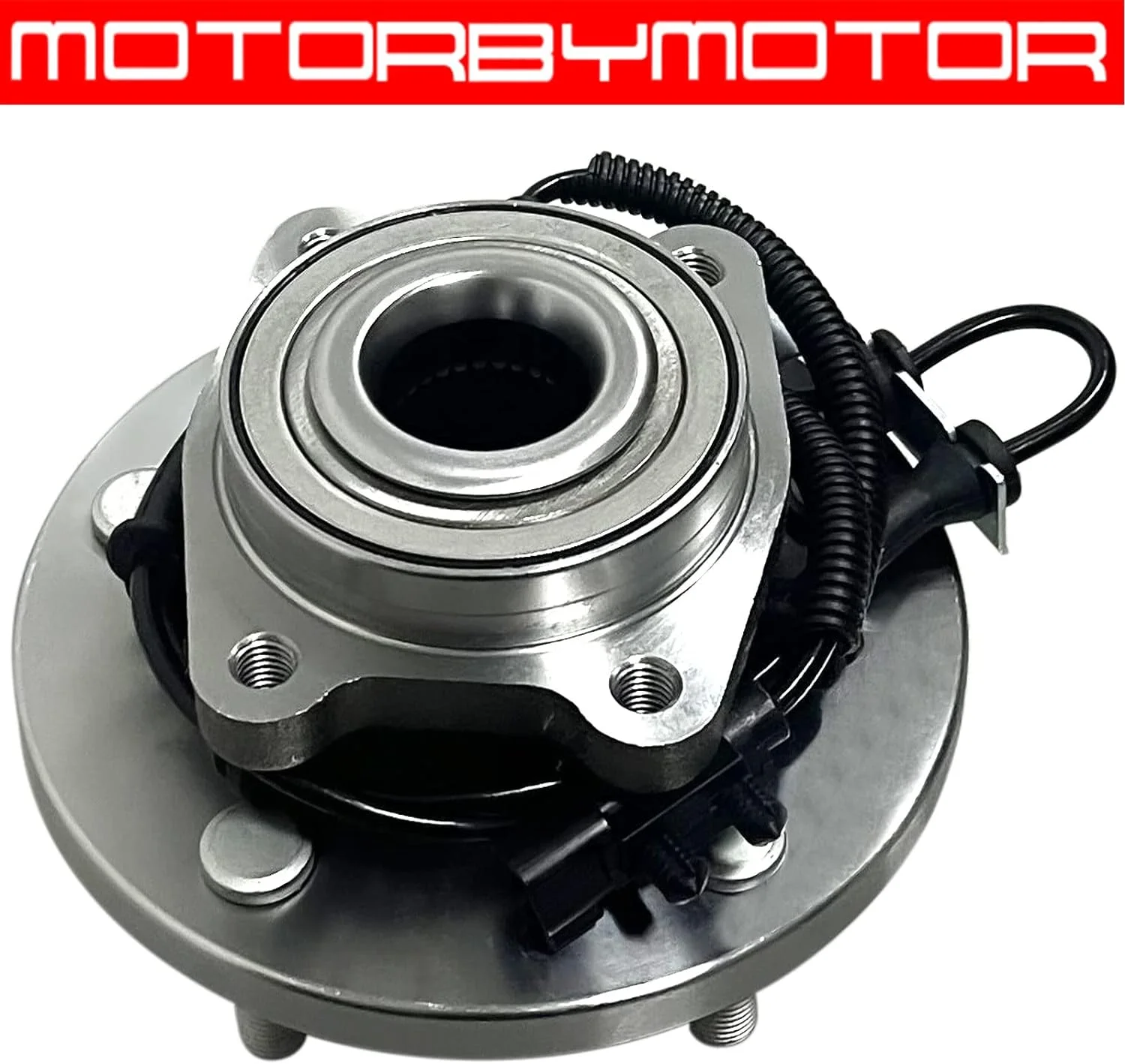 Front Wheel Bearing Hub Assembly Fit 2008-2016 Town & Country, 2008-2016 Dodge Grand Caravan,2012-2015 Ram C/V, 2009-2014 Volkswagen Routan Hub Bearing w/ABS 5 Lugs, Replace 513273