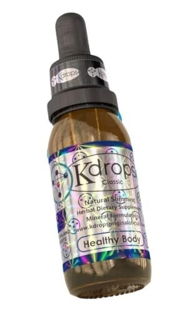 KDROPS CLASSIC - Powerful Fat Burner, Liquid Drops - 3 Month Treatment (Pack of 3)
