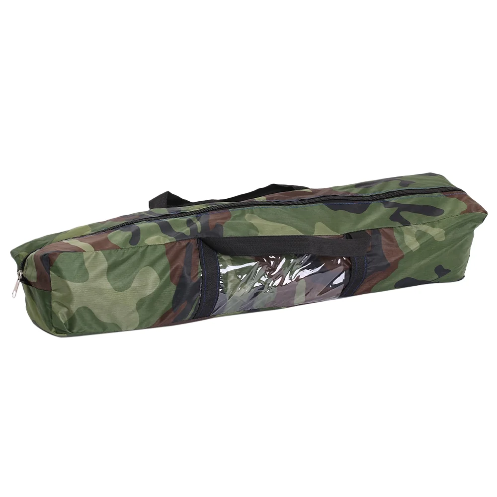 Yabuy TOMSHOO Camping Tent for 2 Person Single Layer Portable Camouflage