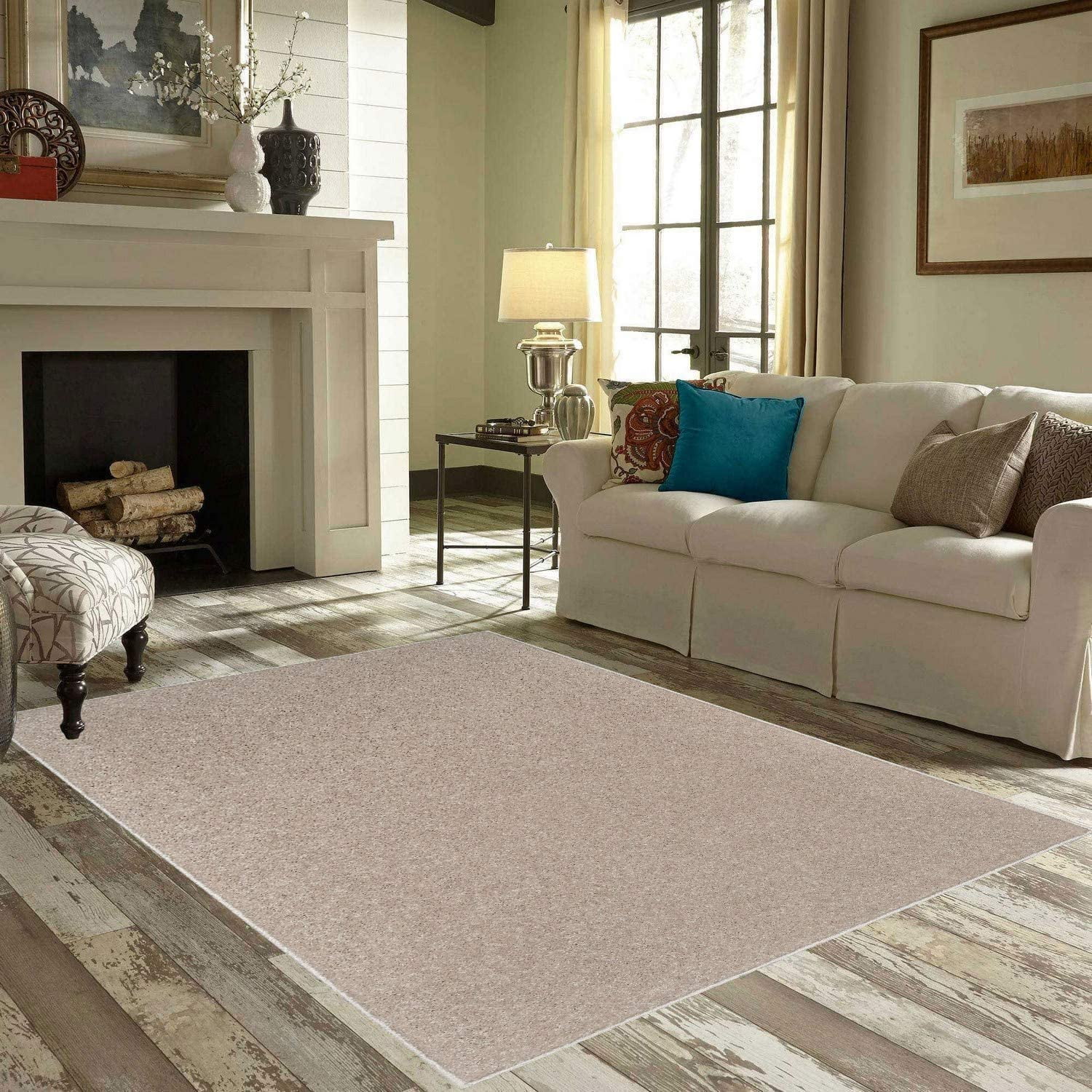 Saturn Collection Kids Favourite Area Rugs Beige - 2'x6'