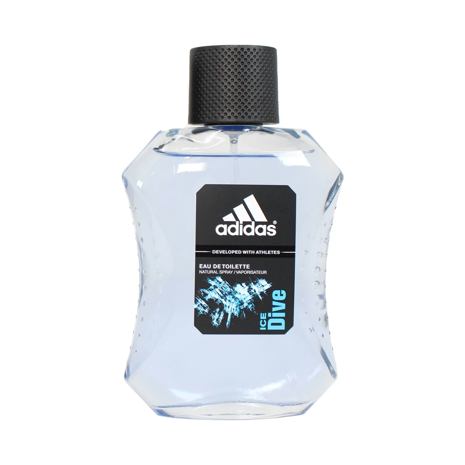 Adidas Ice Dive Eau de Toilette Spray For Men 3.4 oz (Pack of 2)