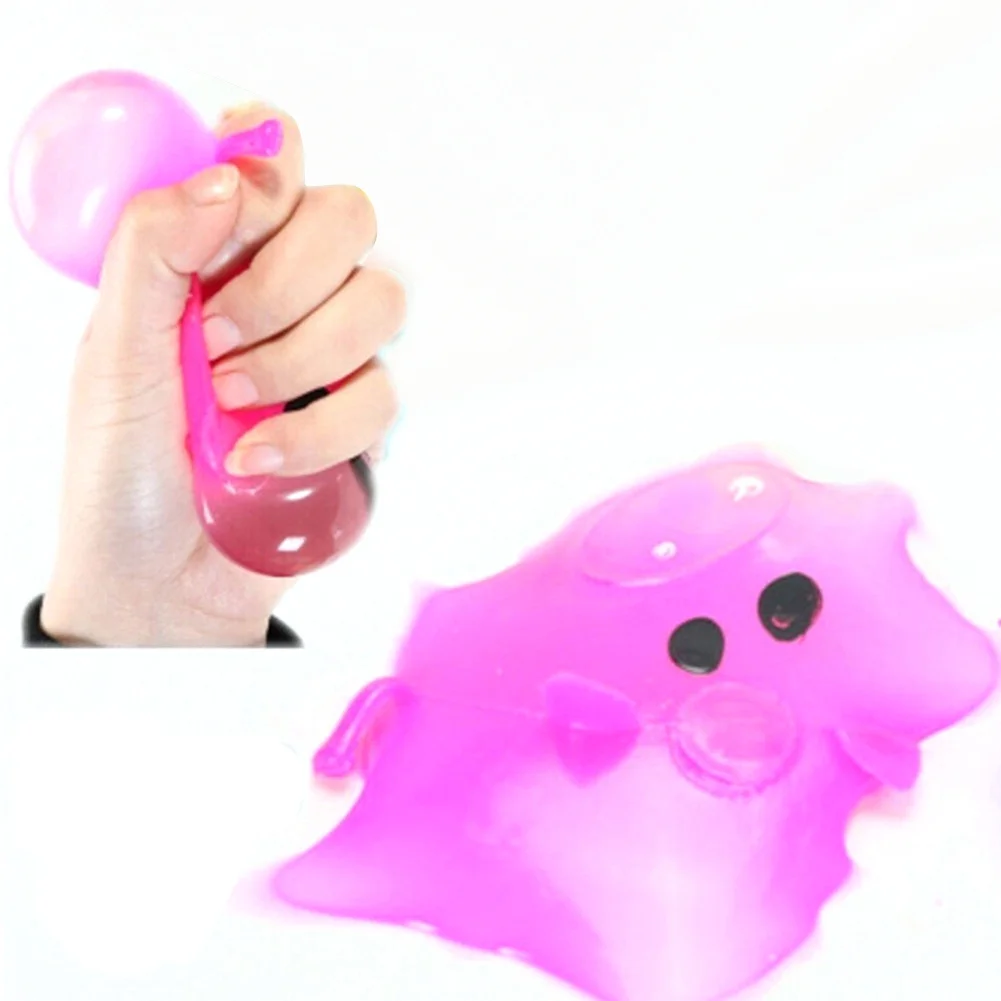 Yoone 1Pc Anti-stress Decompression Splat Ball Vent Toy Smash Various Styles Pig Toys