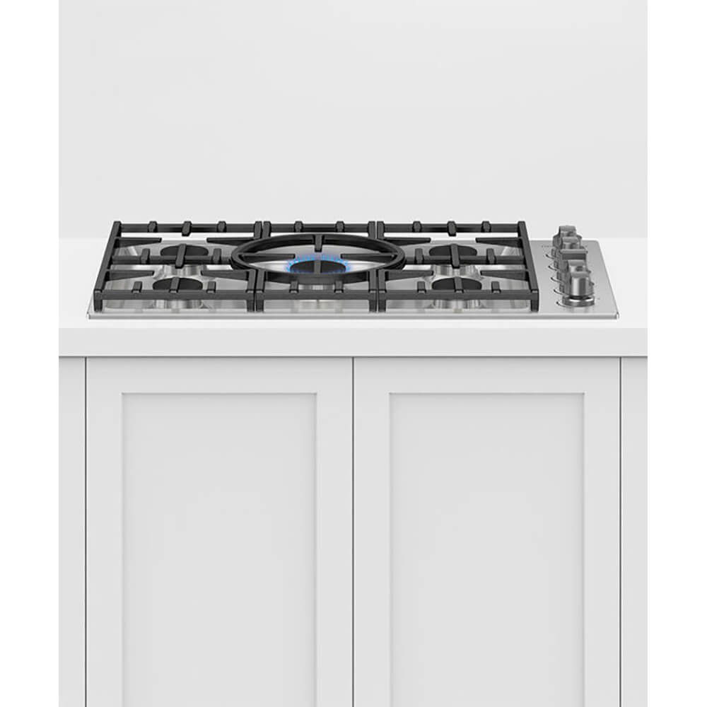 FISHER & PAYKEL CDV3365HN  COOKTOPS (GAS) Stainless Steel