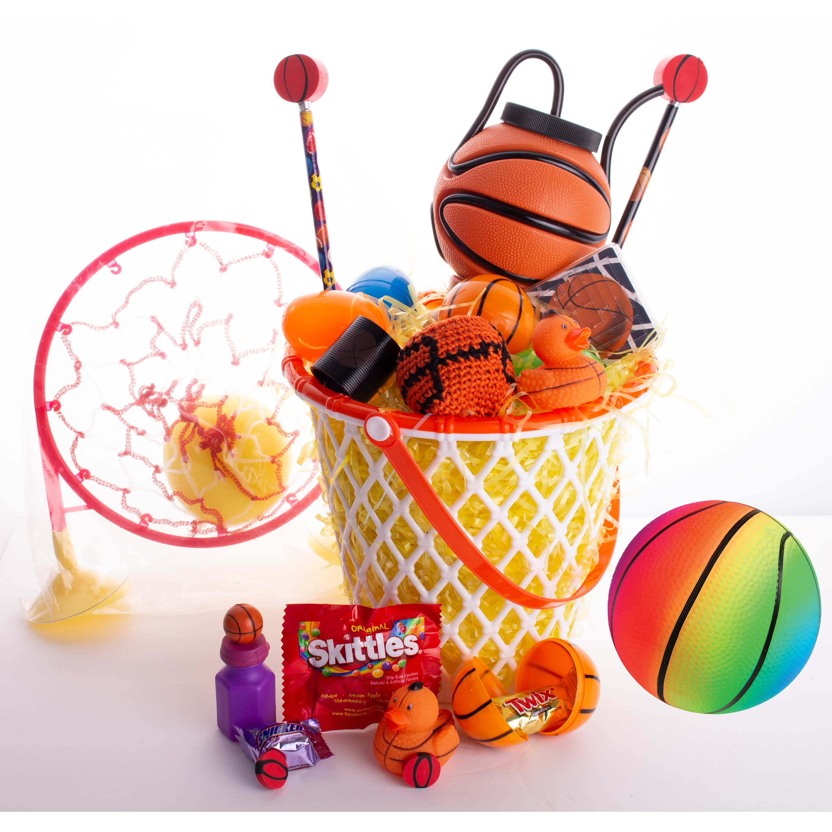 Basketball Theme Kids Toy Filled 26pc 7.25