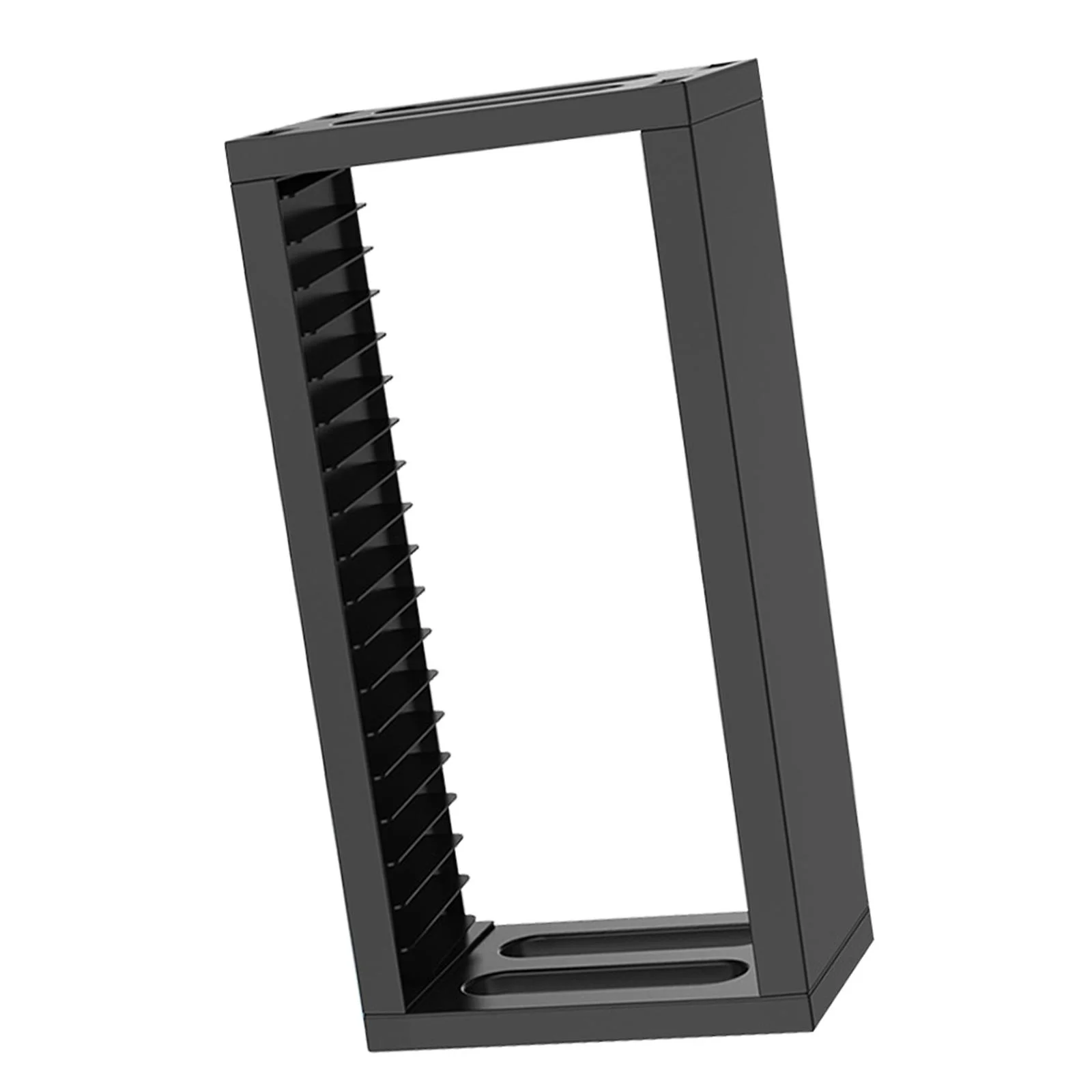 Storage Durable Universal Stackable Game Holder Rack Disc Shelving for