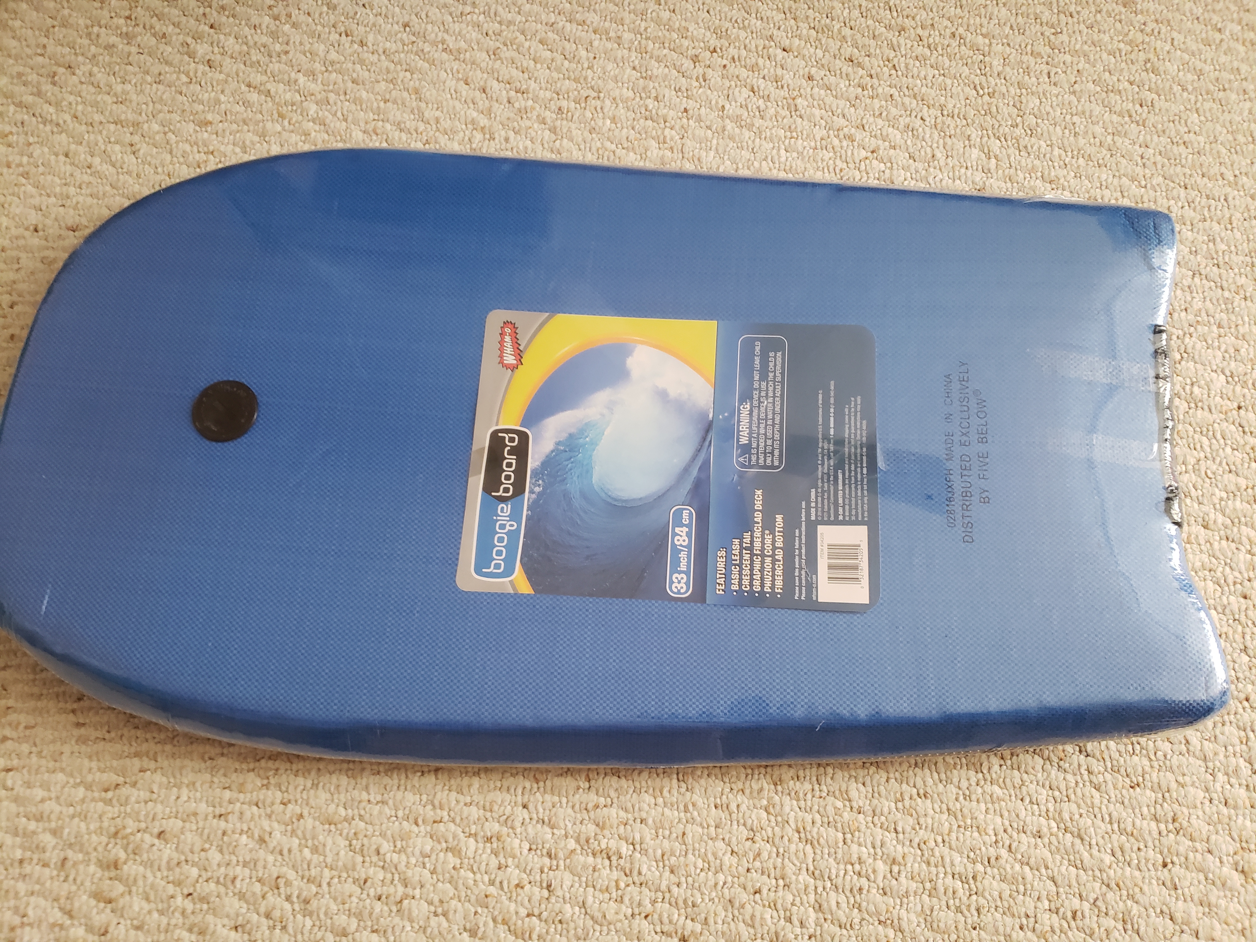 Wham-O Boggie Board Fiberclad 33