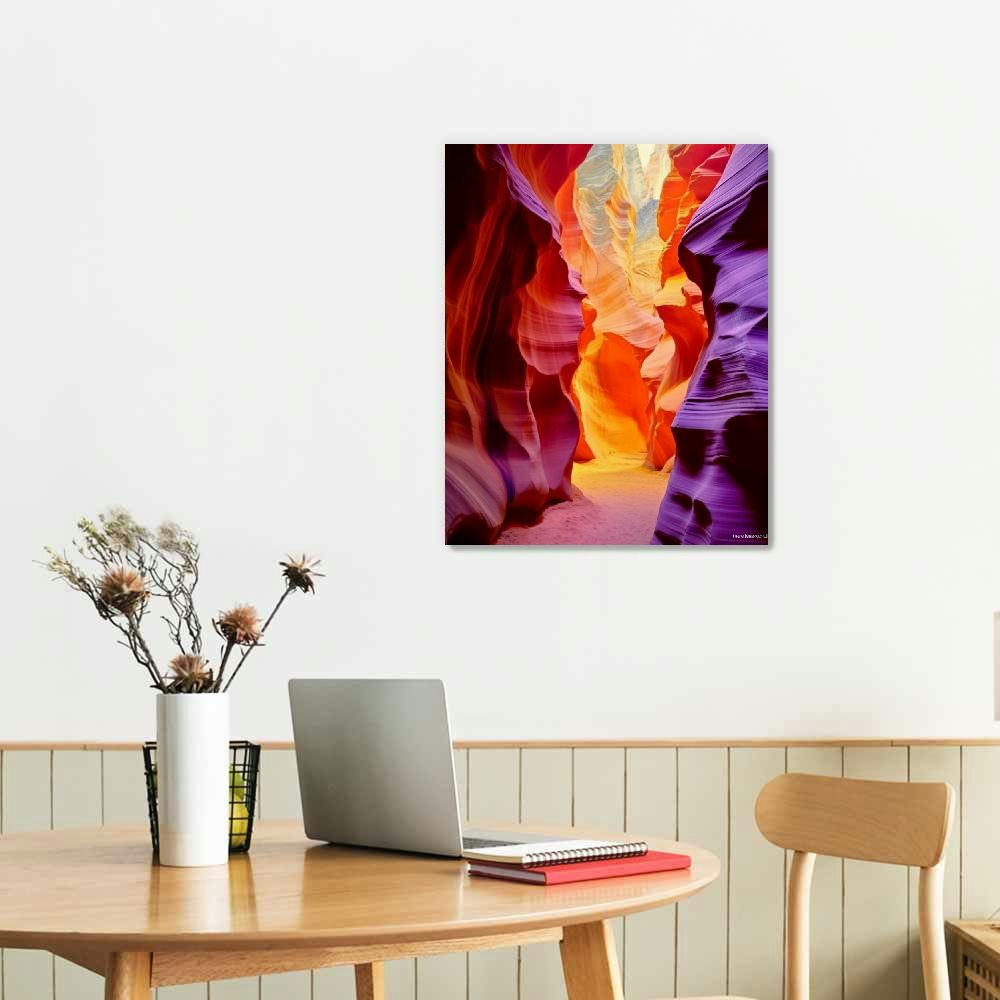 ARISTURING  Canvas Wall Art Prints Arizona, Page, Upper Antelope Slot Canyon. Canyon Scenic