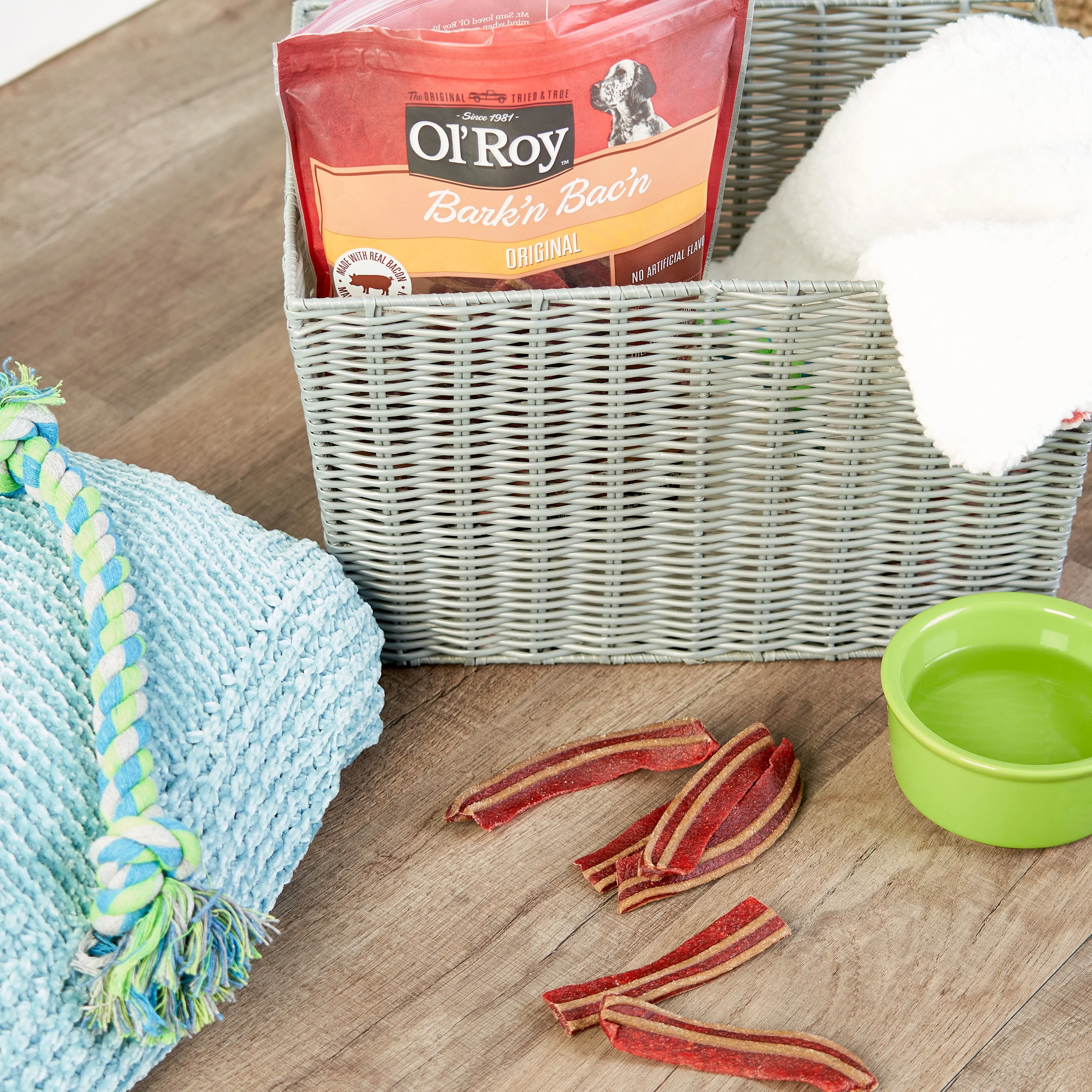 Ol' Roy Bark'n Bac'n Dog Treats, Original, 25 oz