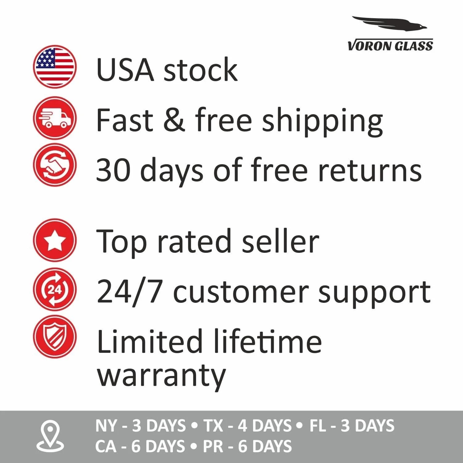 Voron Glass Tape-on Extra Durable Rain Guards for Trucks Ford F150 2004-2014 SuperCab, Window Deflectors, Vent Window Visors, 4 Pieces - 130096