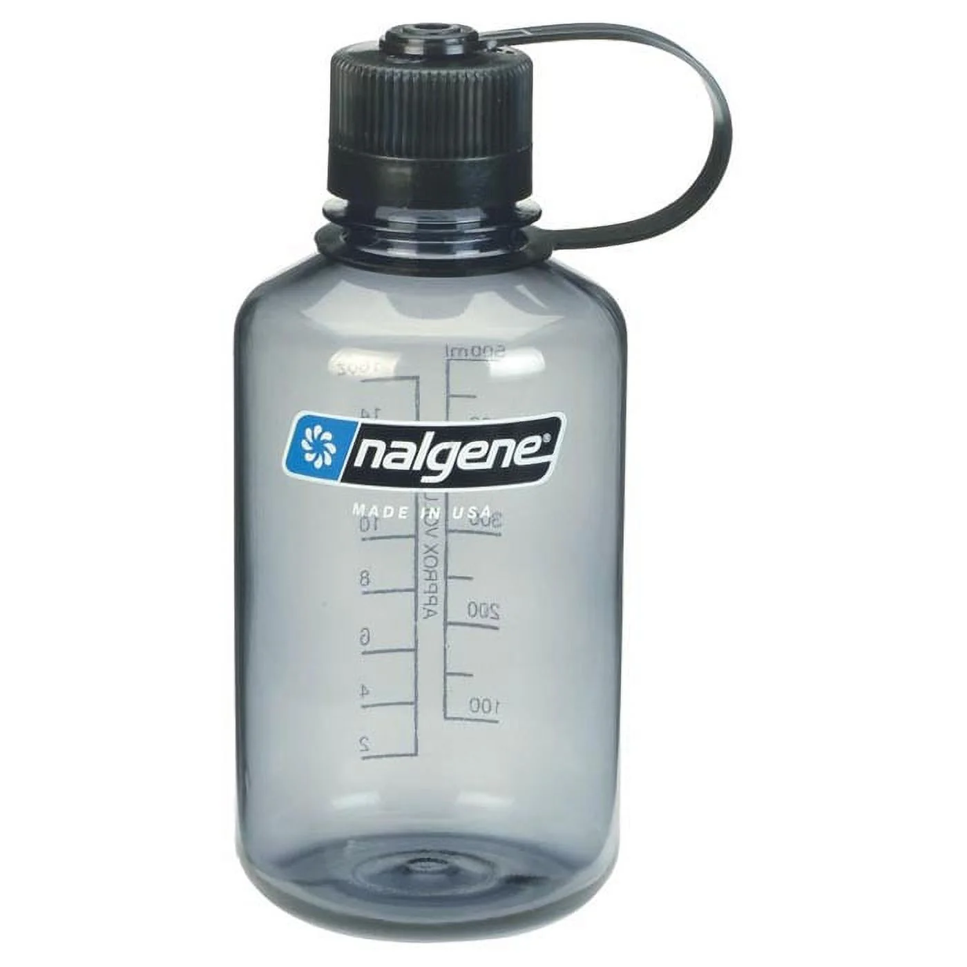 Nalgene Sustain Tritan BPA-Free Water Bottle Made with Material Derived from 50% Plastic Waste, 16 OZ, Narrow Mouth, Melon Ball Sustain