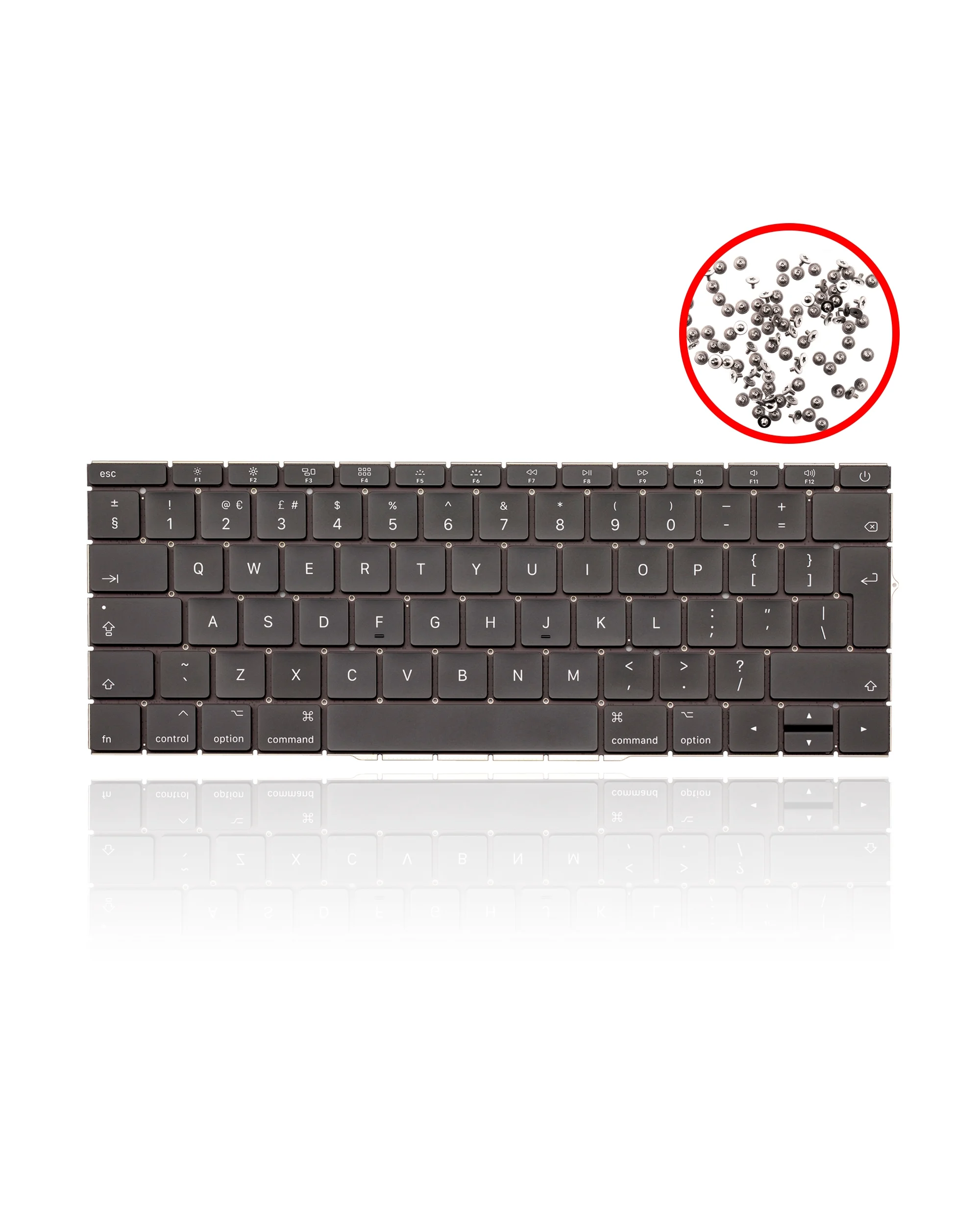 Replacement Keyboard W/ Backlight & Screws Compatible For MacBook Pro 13