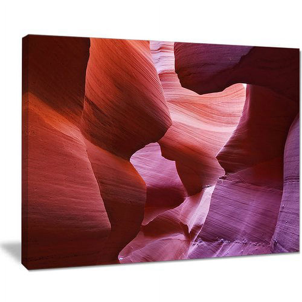 Design Art 'Play of Light in Antelope Canyon' Graphic Art on Wrapped Canvas
