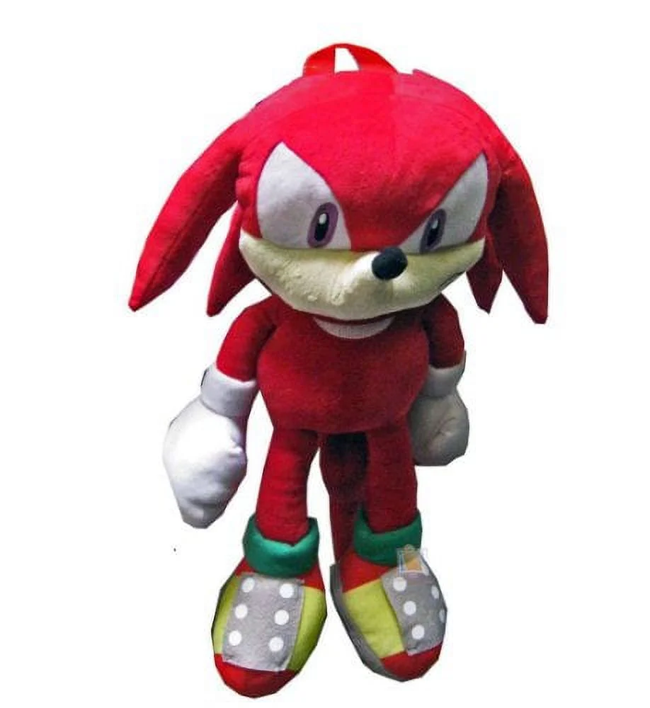 Plush Backpack - - Knuckles Soft Doll 18 New Toys sh12299