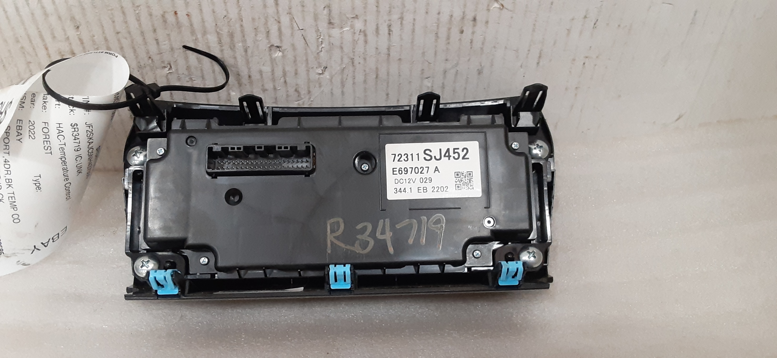 Pre-Owned 2022 Subaru Forester AC Heater Auto Temperature Control OEM (Good)