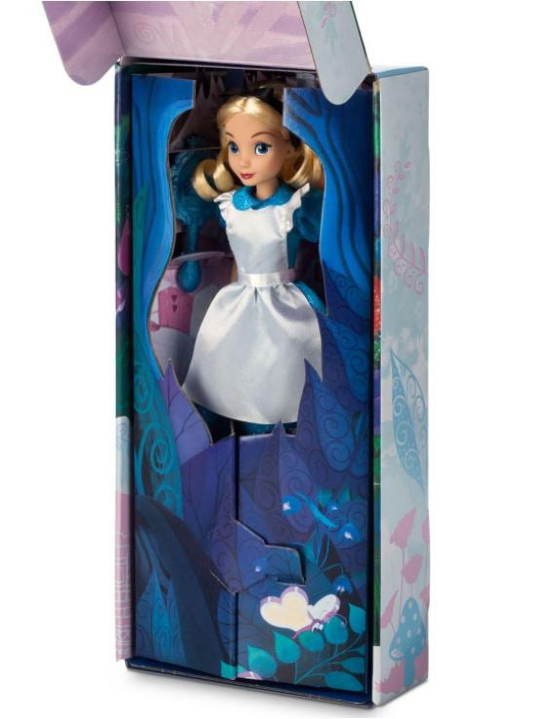 Disney Store Official Alice Classic Doll from Alice in Wonderland - 10-Inch - Detailed Design Recapturing Movie Magic - Perfect for Fans & Collectors