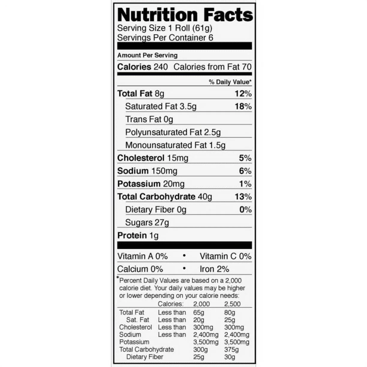 Little Debbie Strawberry Shortcake Rolls