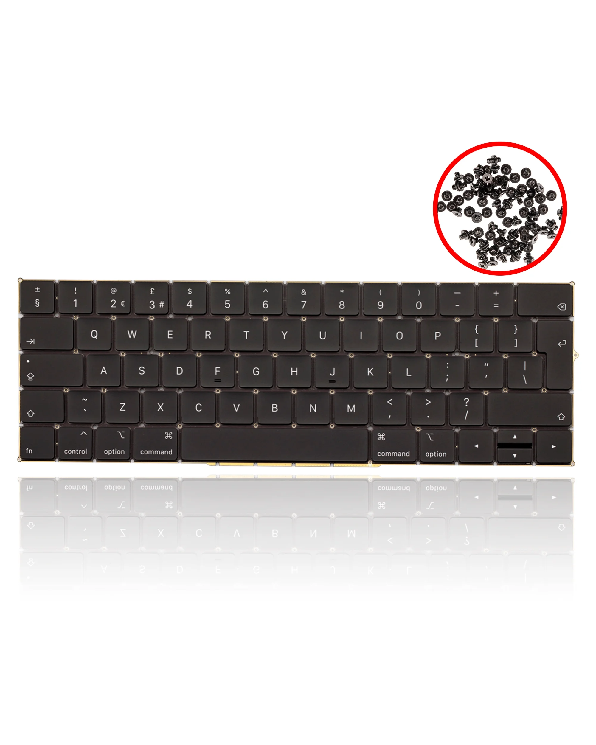 Replacement Keyboard W/ Backlight & Screws Compatible For MacBook Pro 13