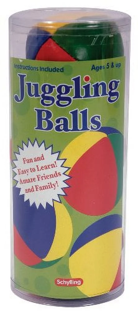 Schylling Brand Classic Juggling Balls - Great for Beginners - 2.5