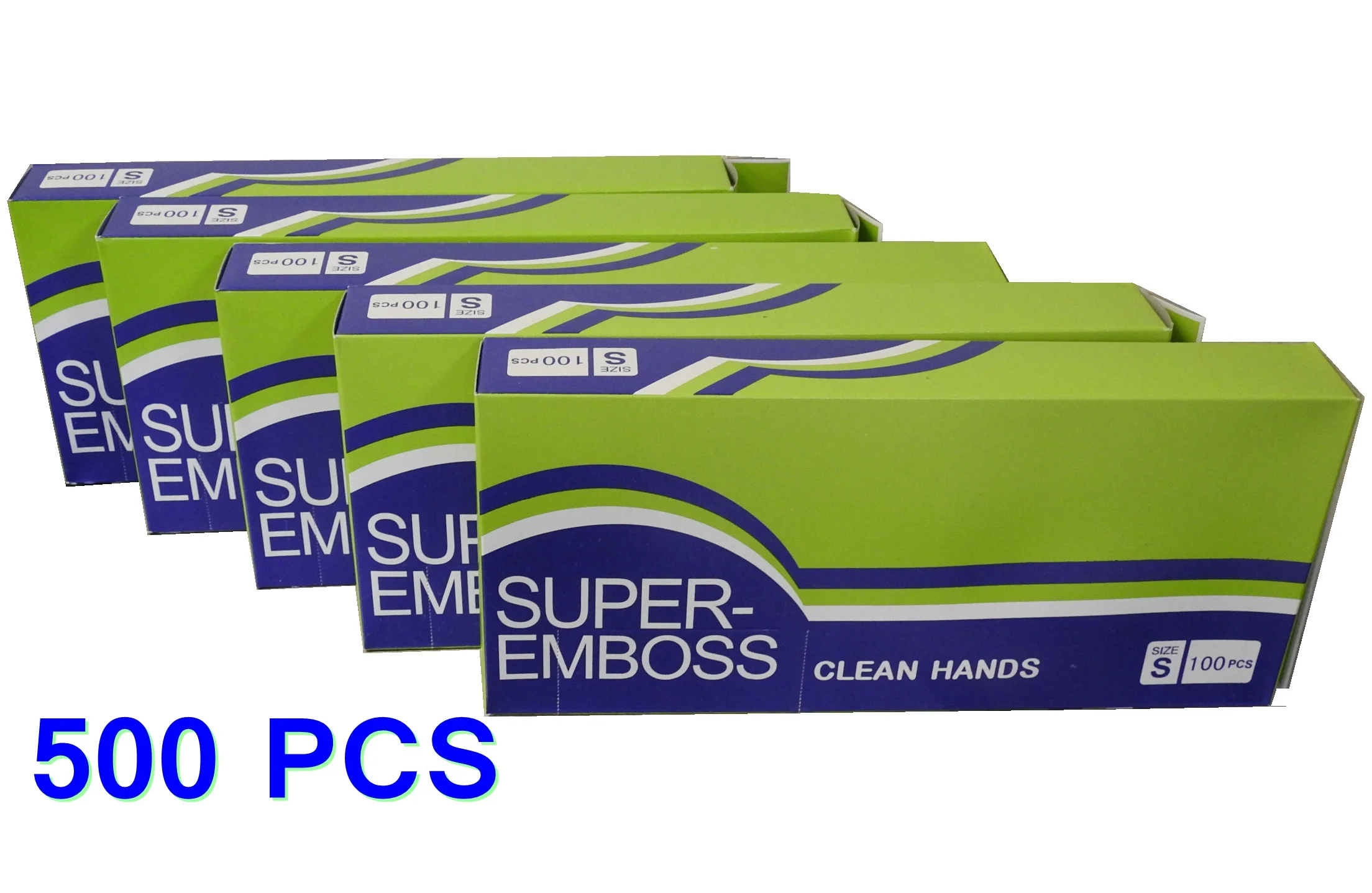 StarBay Small Size, Non-Stick Food Sushi Rice Disposable Gloves, Food Service Medical Grade, Non-Sterile, Latex Free, Powder Free Protective Glove (5 Boxes = 500pc total)