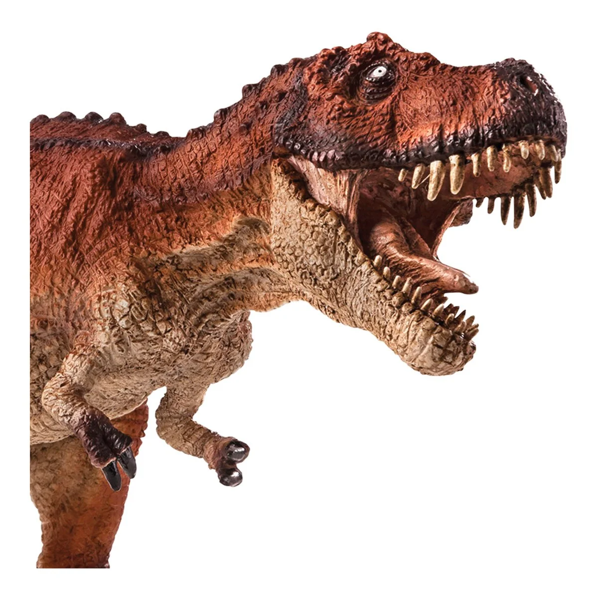 MOJO - Realistic Dinosaur Figurine, Red T-Rex Hunting