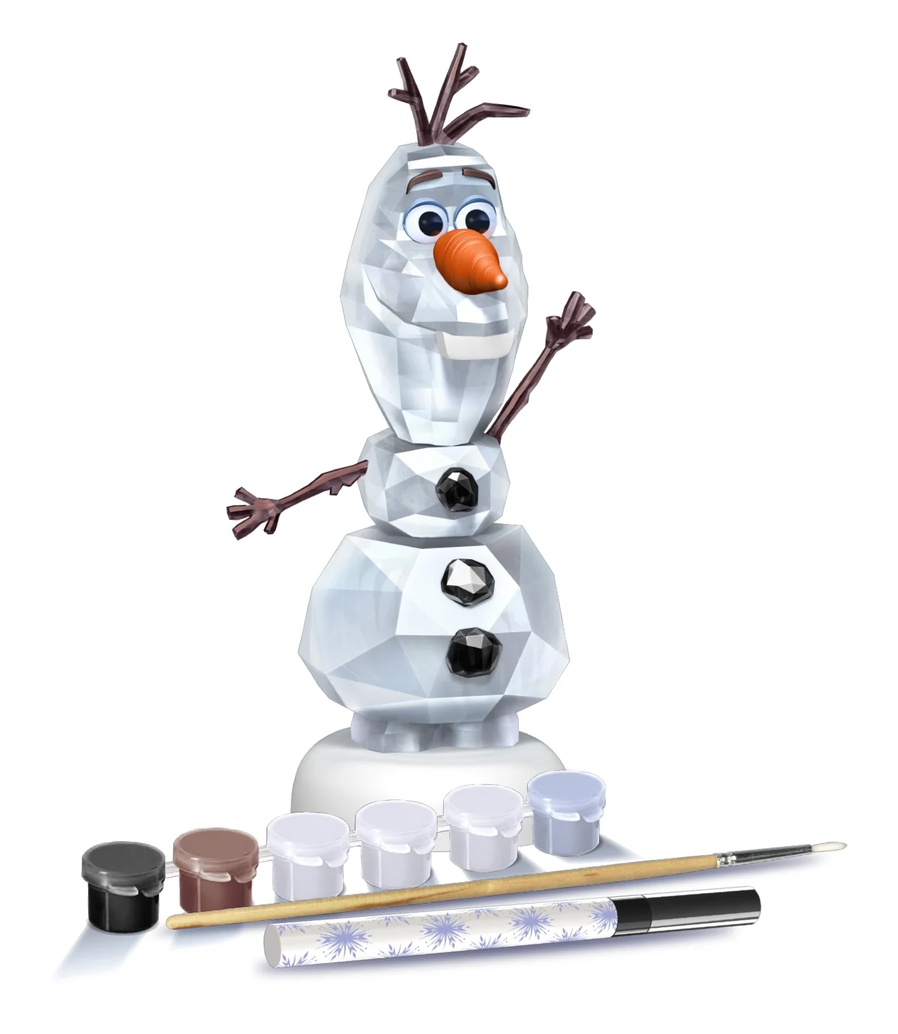 Disney Frozen II Paint Your Own 3D Olaf Sculpture