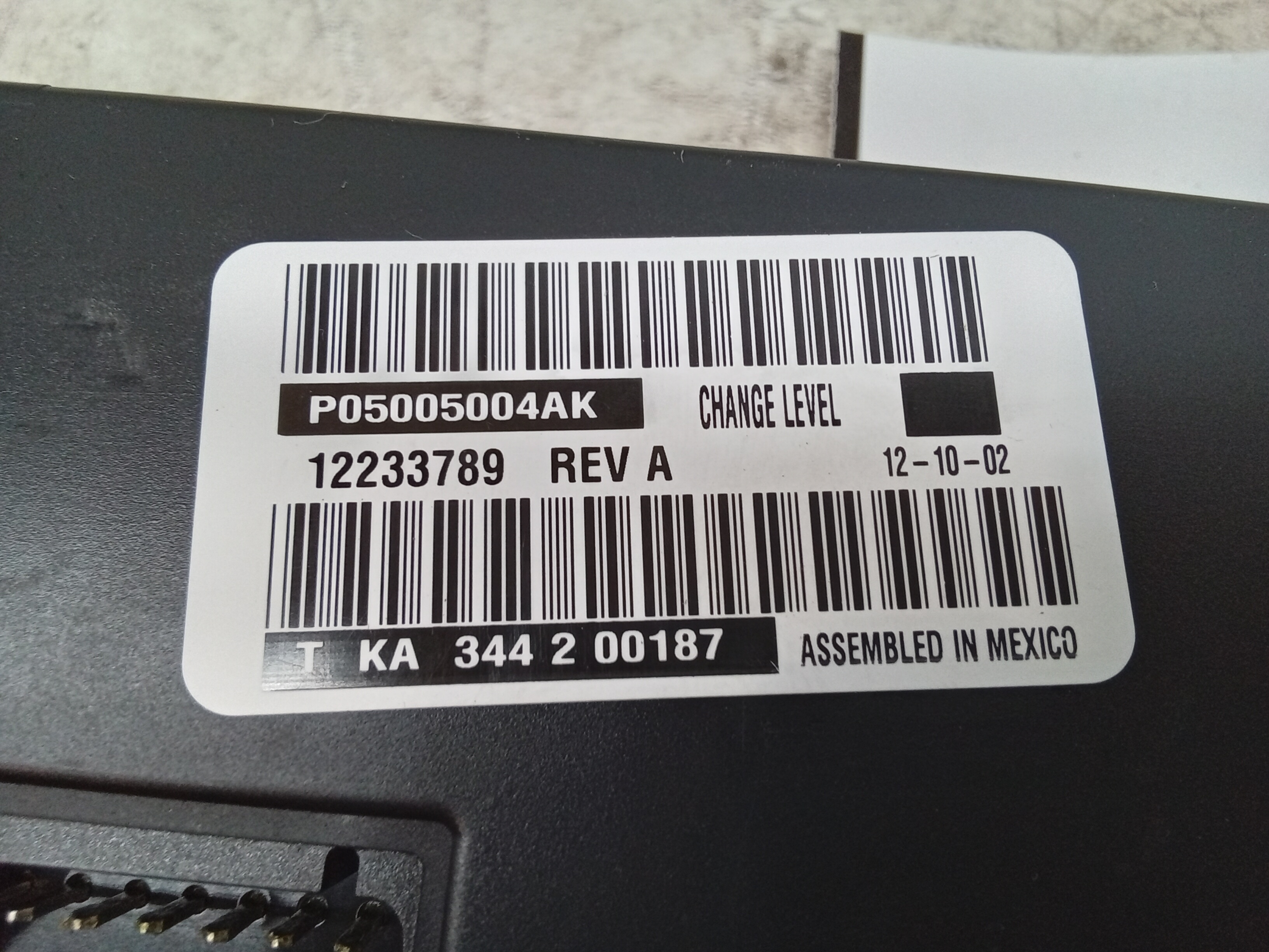 Pre-Owned 03 Dodge Caravan Temperature Control OEM - Verify Specific Vehicle Fitment In Description - (Good)
