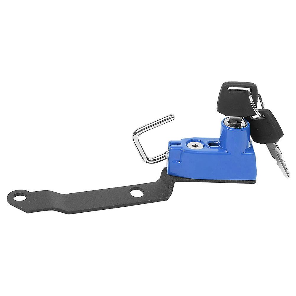Aluminium Alloy Anti-theft Security Helmet Lock Fits For Yamaha Mt25 Mt03 Yzf R25 R3 2014-2019 Motorcycle Modificationblue