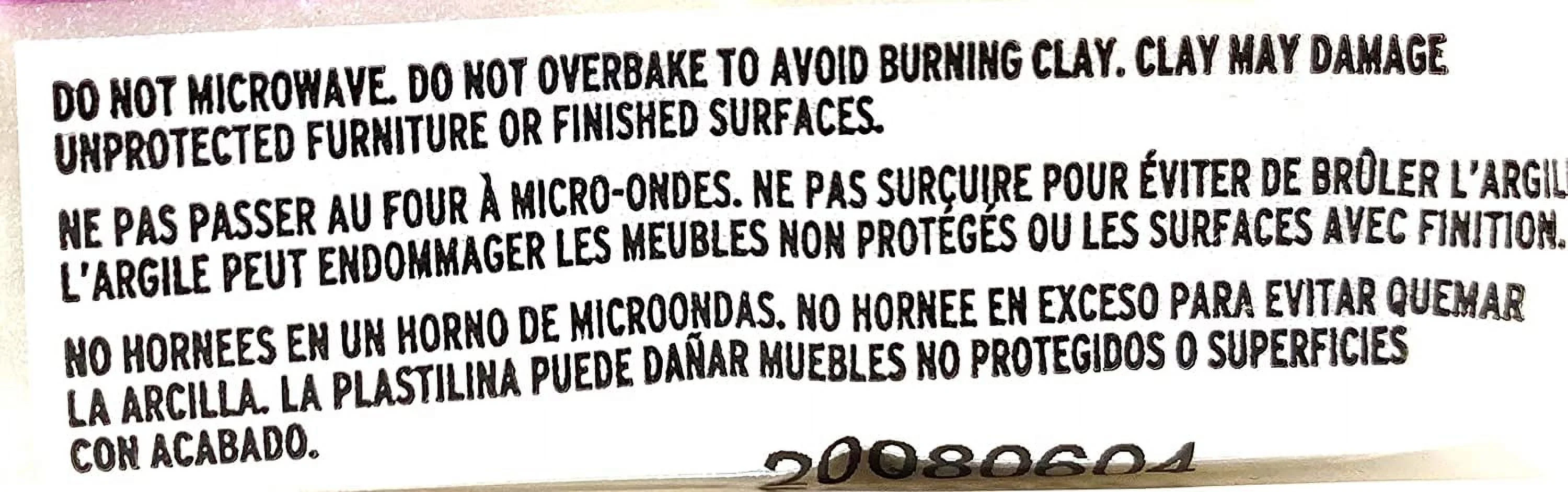 III Oven-Bake  Pack Of 5 – Glow In The Dark  - Great For School  Art Projects – 2 Ounce