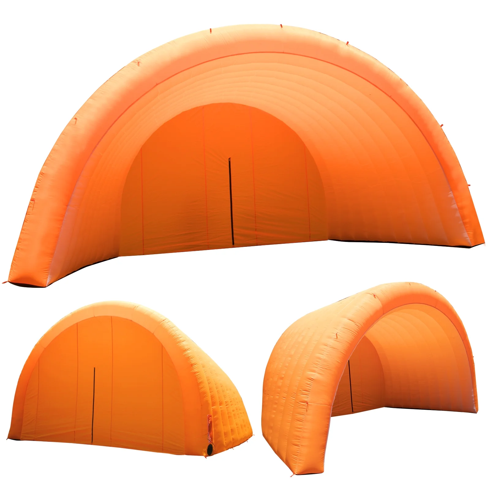 xmaybang Orange Portable Outdoor Inflatable  Tent,Suitable for Club Parties, Concert Stages,Wedding,Camping,Exhibition,Car Headliner,26.2×14.8×13.1FT