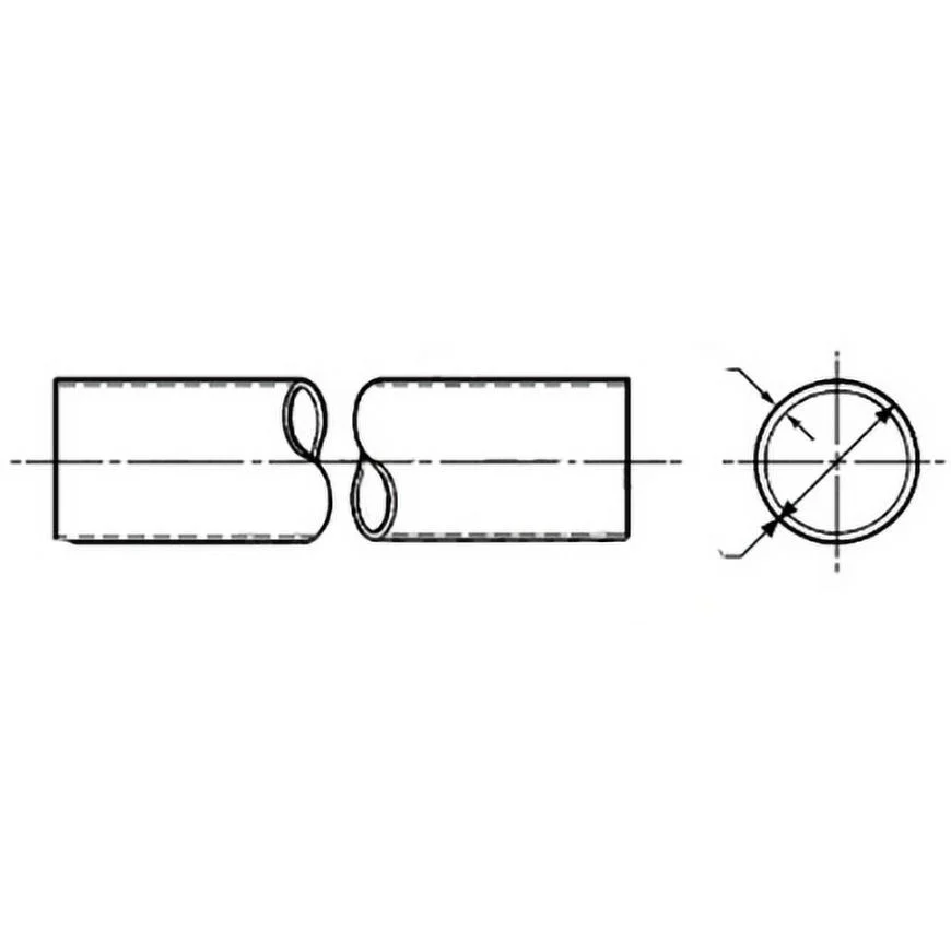 Meritor RT351472 Driveline   Round Tubing