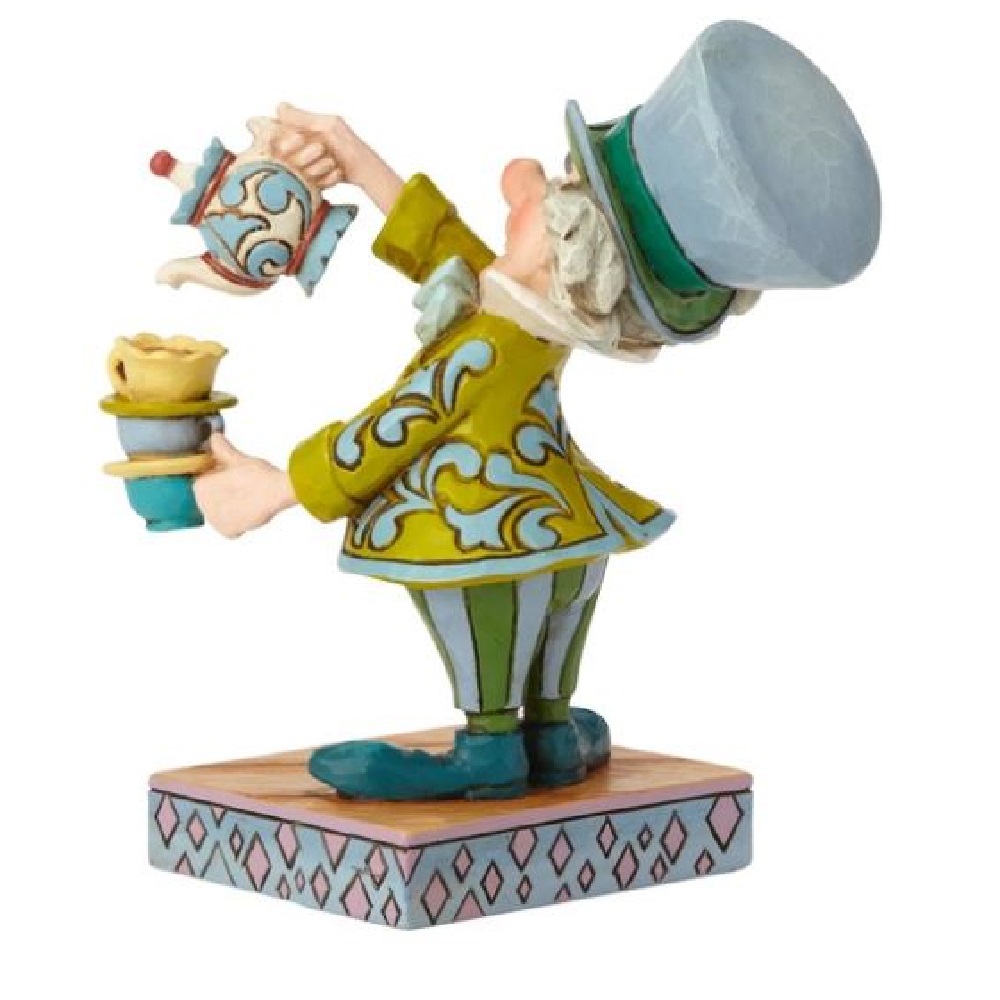 Jim Shore Disney Traditions Mad Hatter A Spot of Tea Figurine #6001273