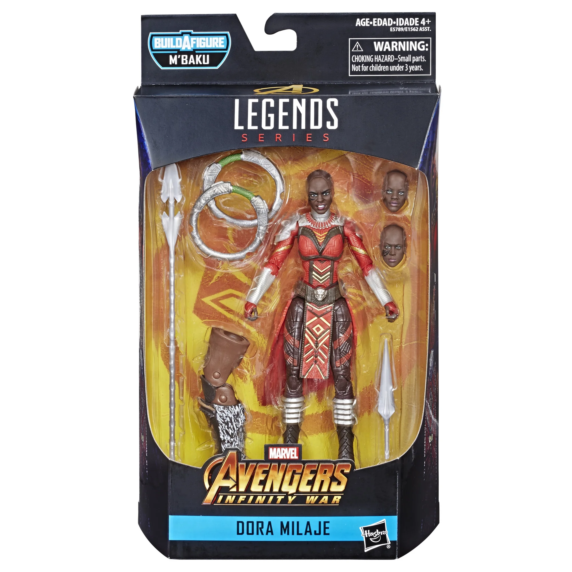 Marvel Legends Series Avengers: Infinity War 6-inch Dora Milaje Figure
