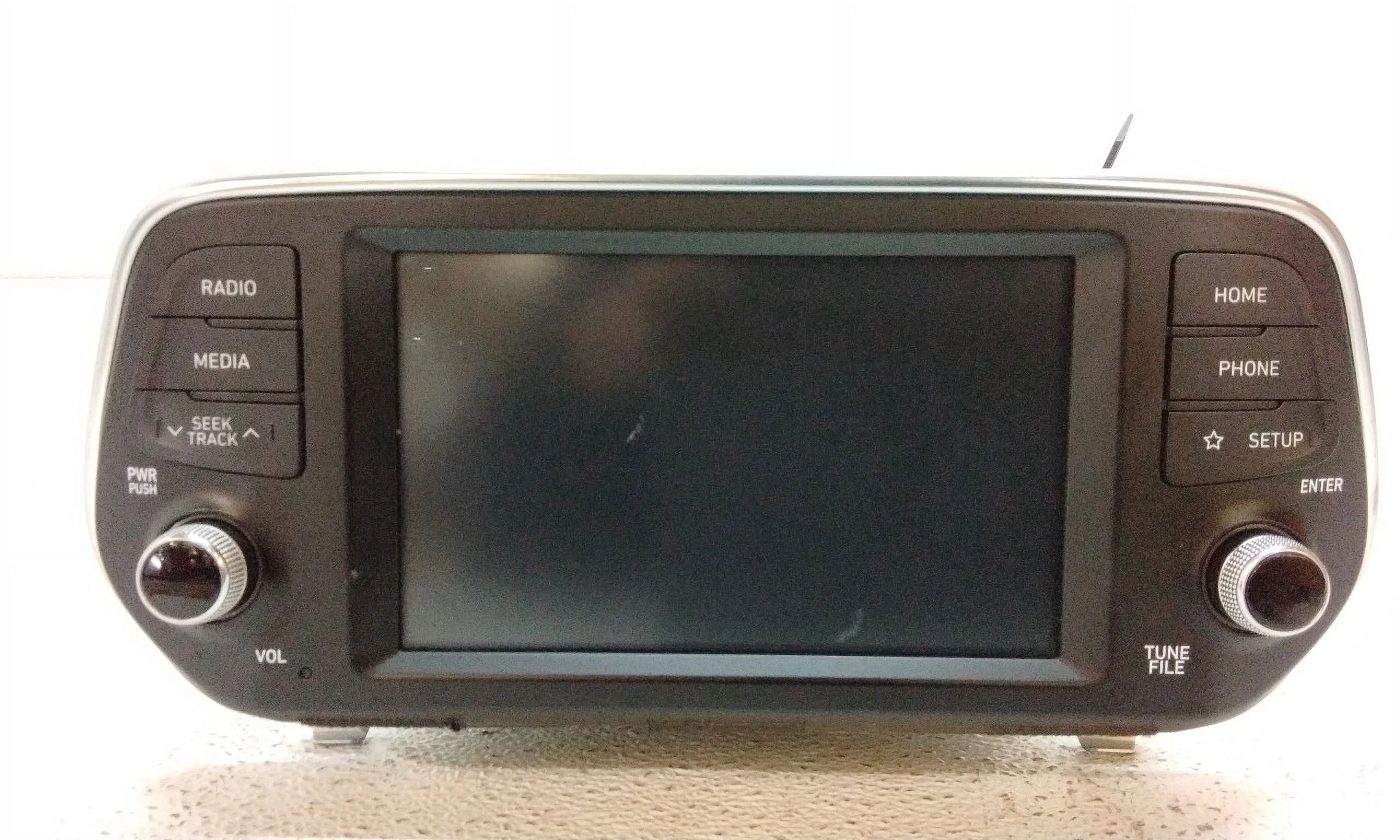 Pre-Owned 2019 Hyundai Santa Fe Radio Receiver w/ 7.0 Screen 96160S2000VCS OEM (Good)