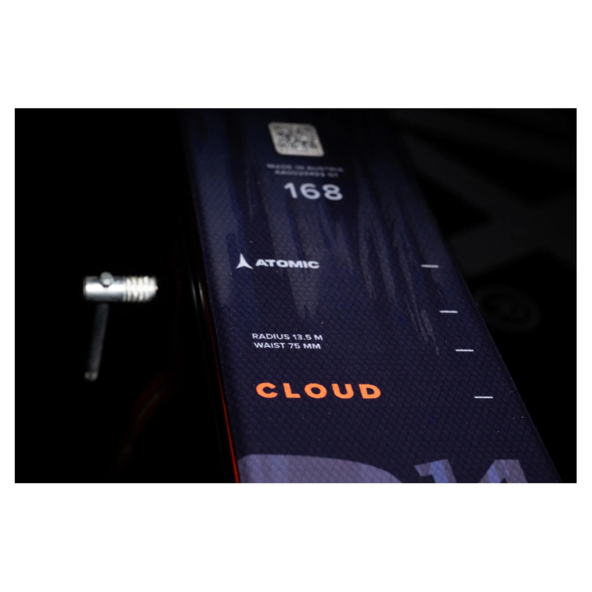 2024 Atomic Cloud Q14 Revoshock S Skis w/ X 12 GW Bindings