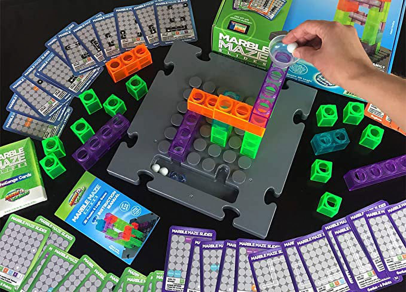 Marble Maze 3D Puzzle with Slides