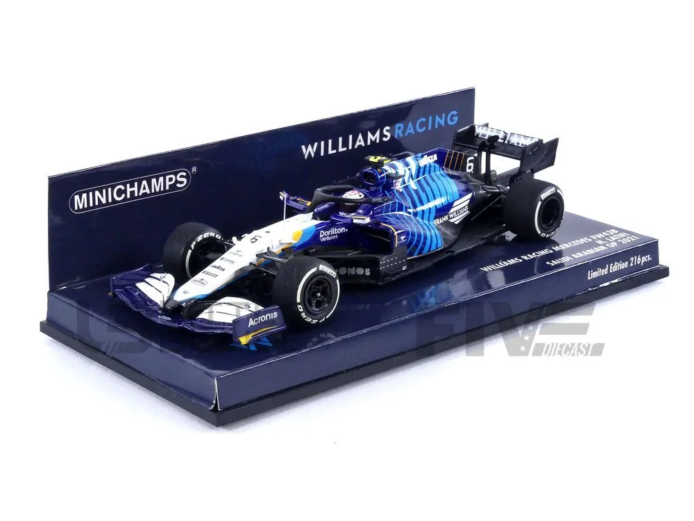 MINICHAMPS 1/43 - WILLIAMS FW43B - Saudi Arabian GP  2021