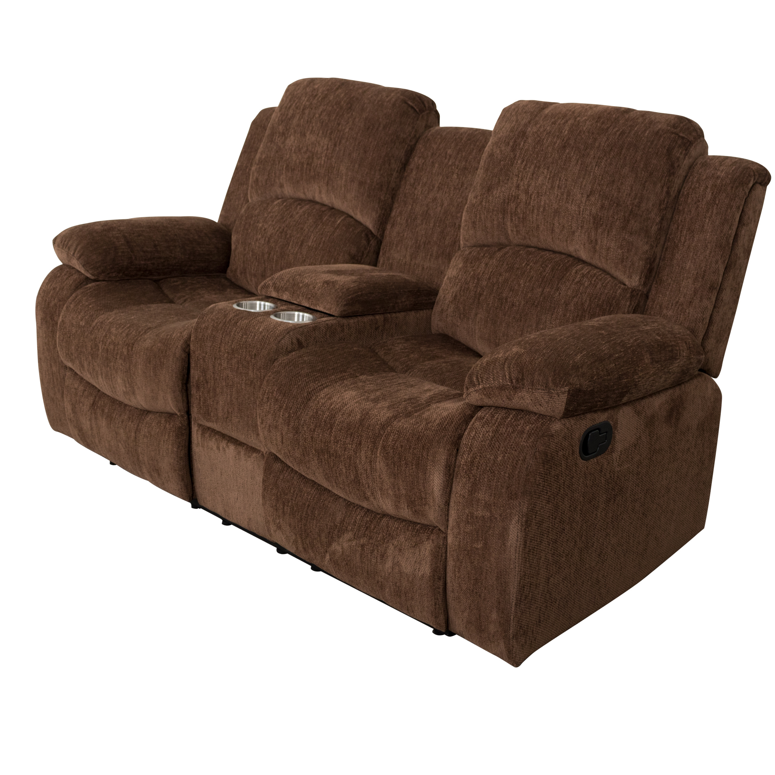 LANTRO JS Love Seat Brown