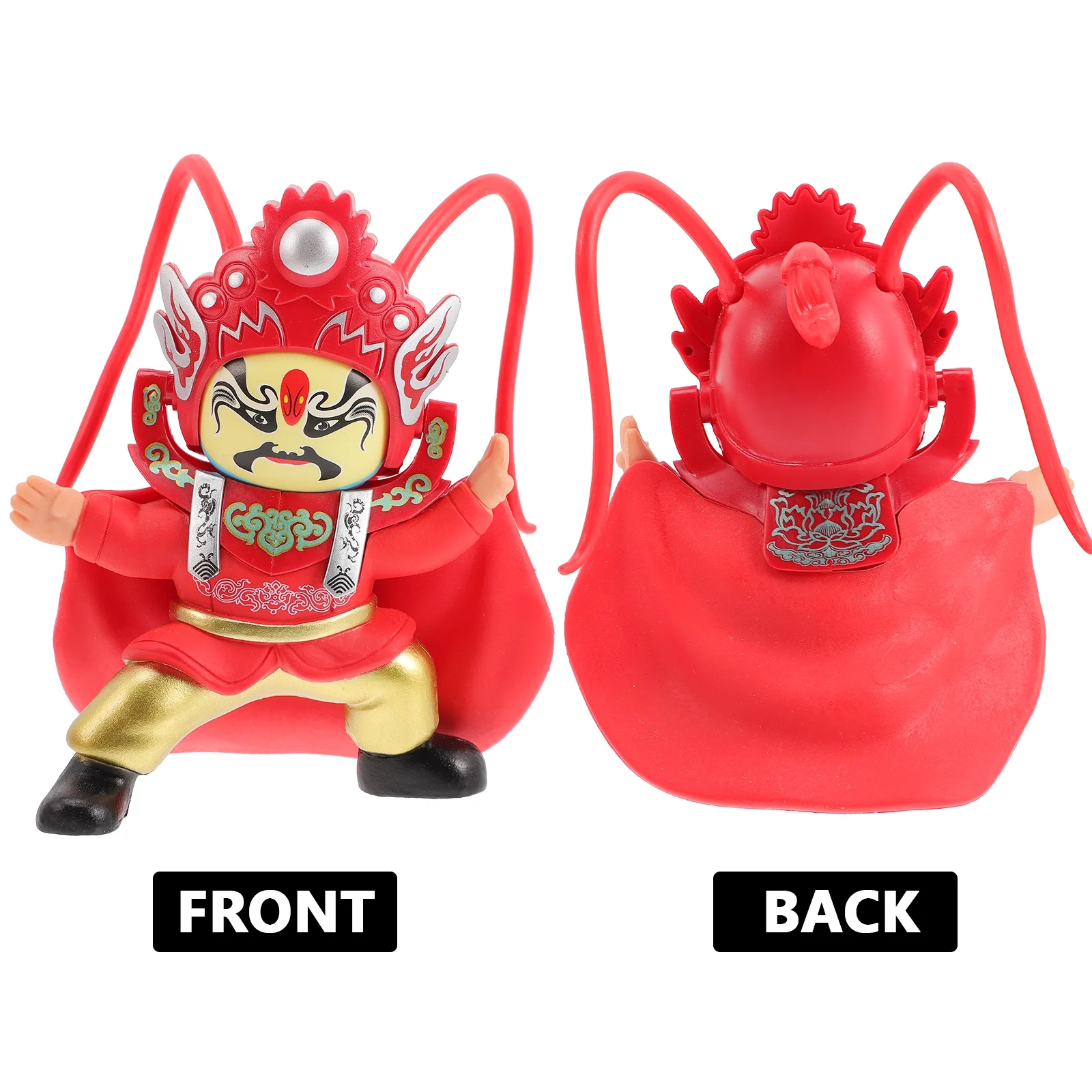 2pcs Chinese Ancient Sichuan Opera Face Changing Doll Chinese Culture Ornament Gift