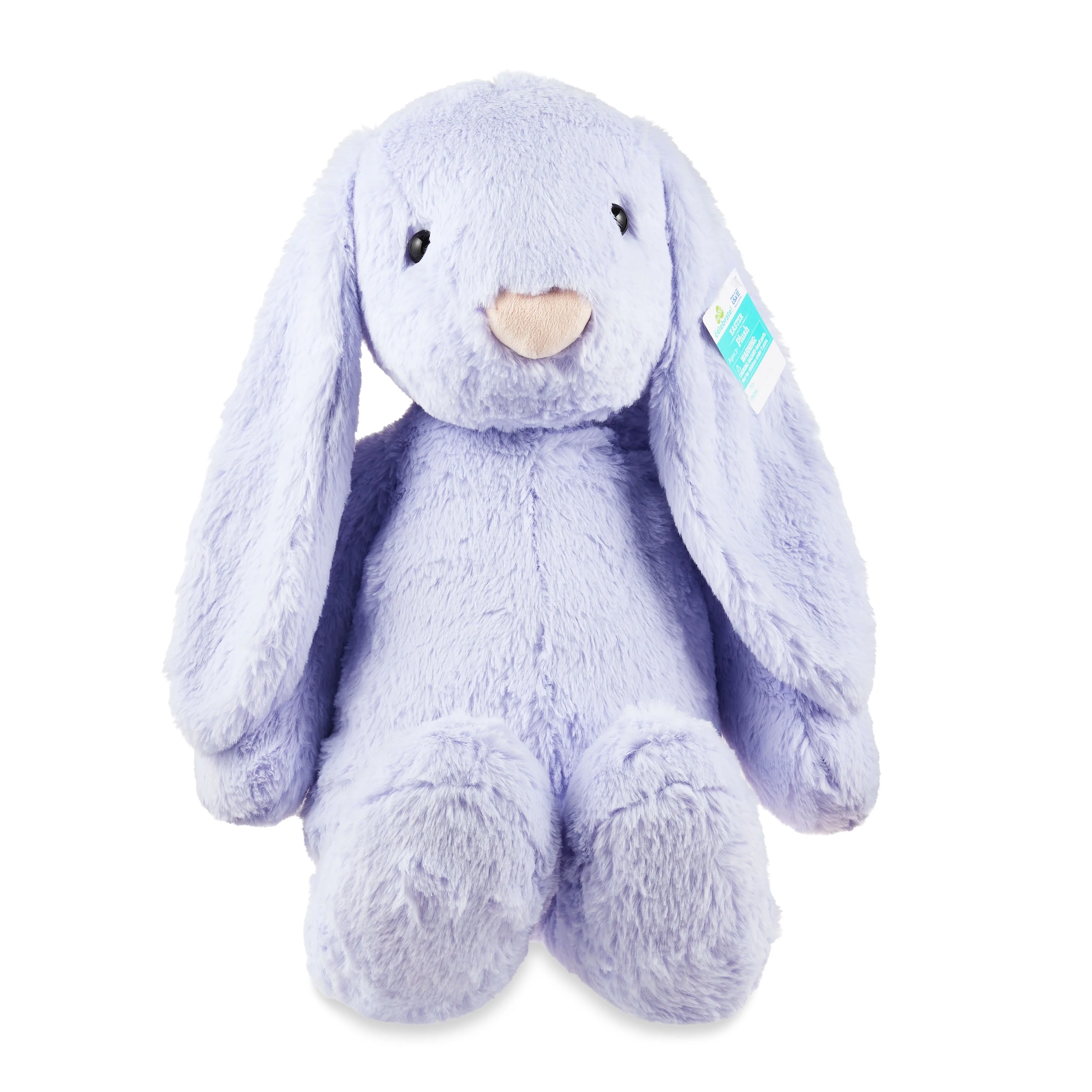 Purple Easter Bunny Plush, Way To Celebrate